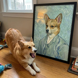 The Van Gogh Self-Portrait Custom Pet Portrait